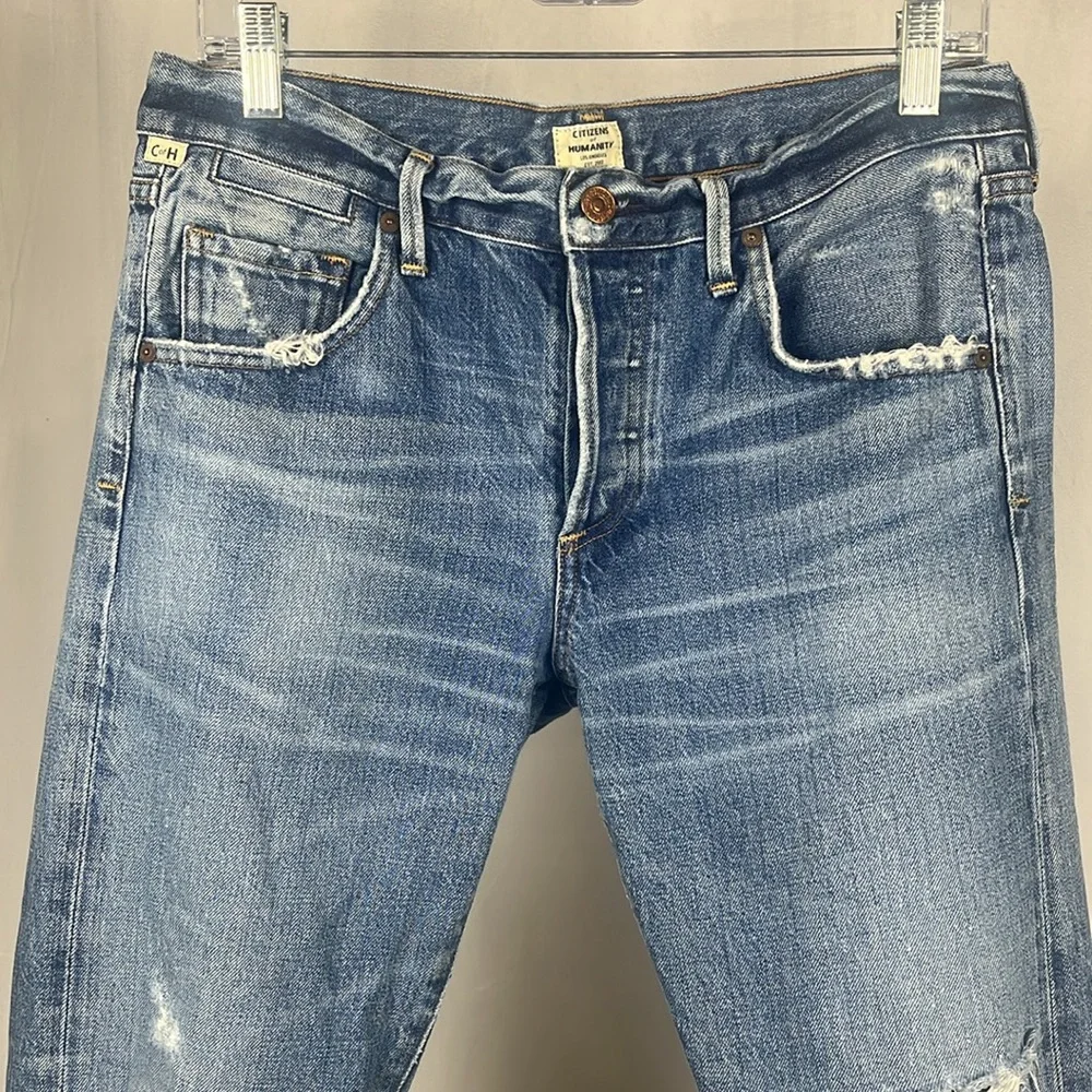 Citizens of Humanity Premium Vintage Emerson Crop Slim Boyfriend in Daze.‎